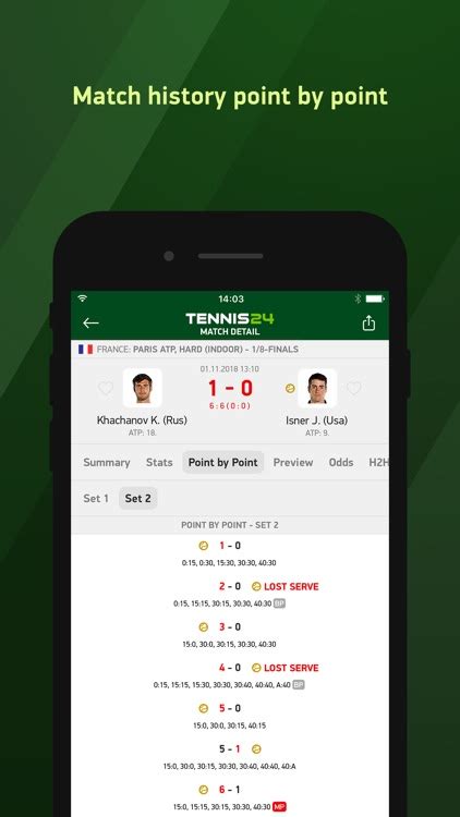 live score tennis|Livesport: Tennis. Live scores, results, draws, match history point by.